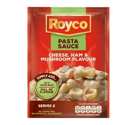 Royco Regular Pasta Sauce Cheese, Ham and Mushroom (45g)
