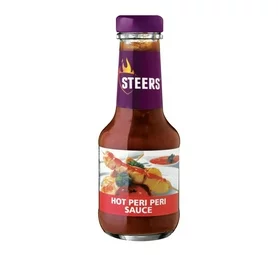 Steers Hot Peri Peri Sauce (375ml)