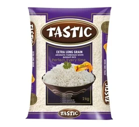 Tastic Extra Long Grain Aromatic Parboiled Rice (2kg)