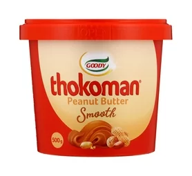 Thokoman Smooth Peanut Butter (500g)