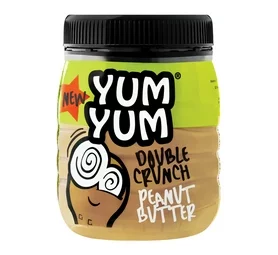 Yum Yum Double Crunch Peanut Butter (400g)