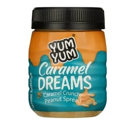 Yum Yum Peanut Spread Caramel Dreams (390g)